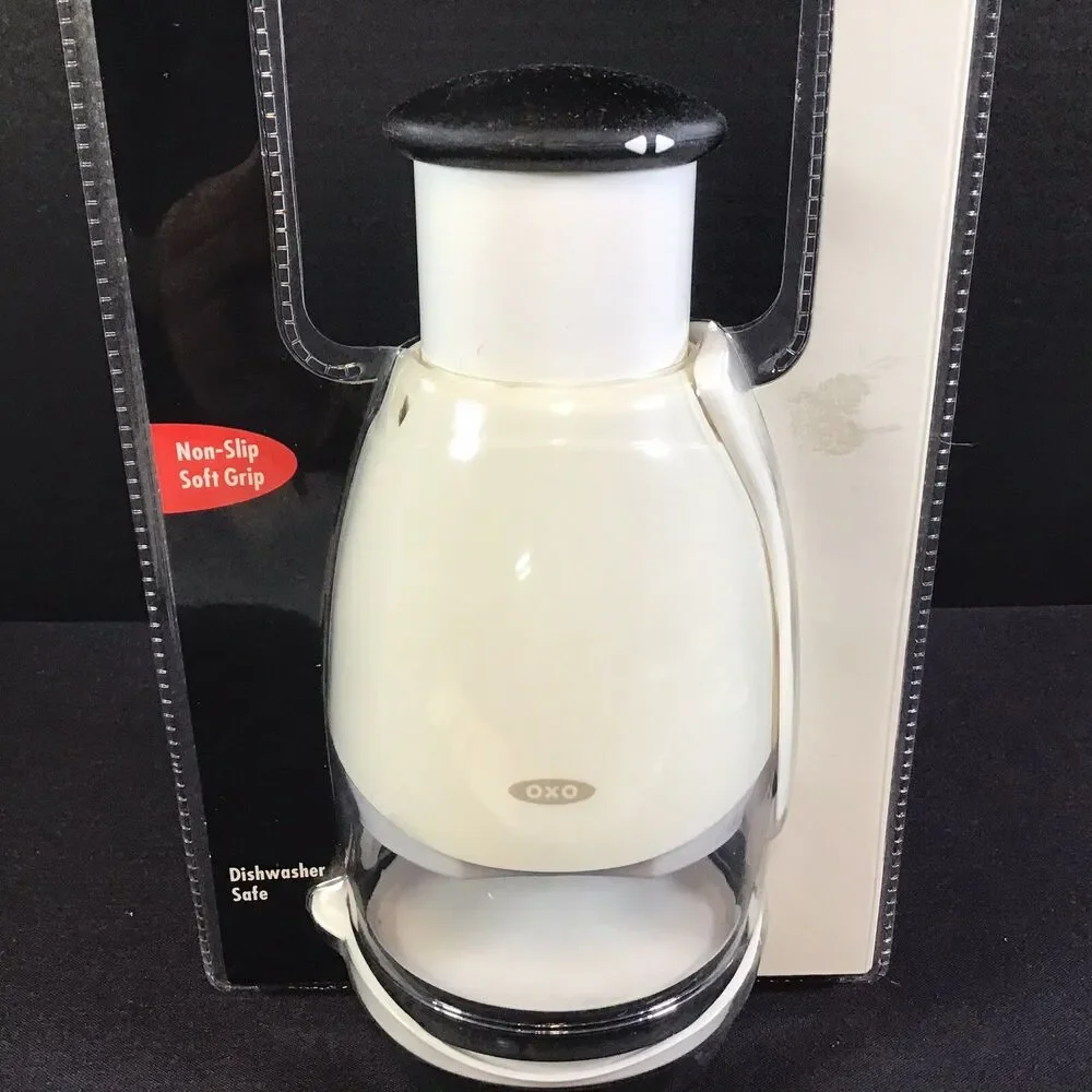 OXO Good Grips Onion Vegetable Manual Chopper Stainless Steel Blade Cutter New
